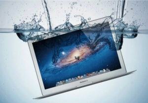 MacBook Pro água teclado