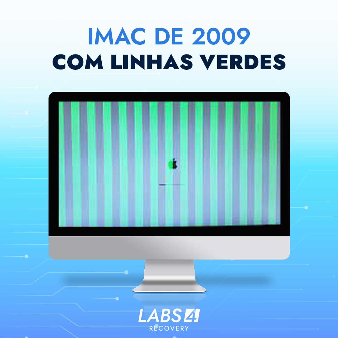 Reparar iMac de 2009 Linhas Verticais