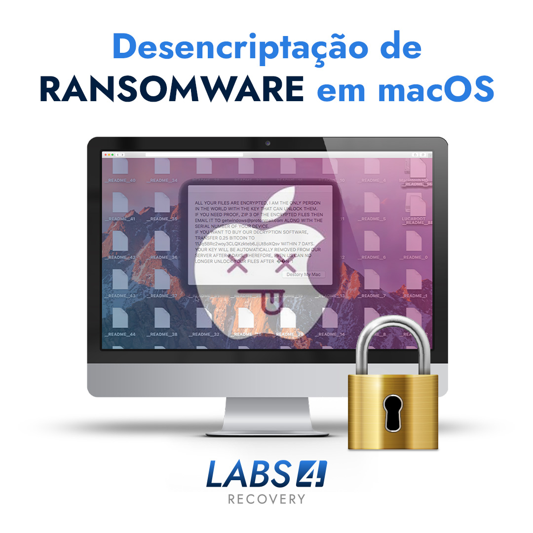 Desencriptação de ransomware em MACOS