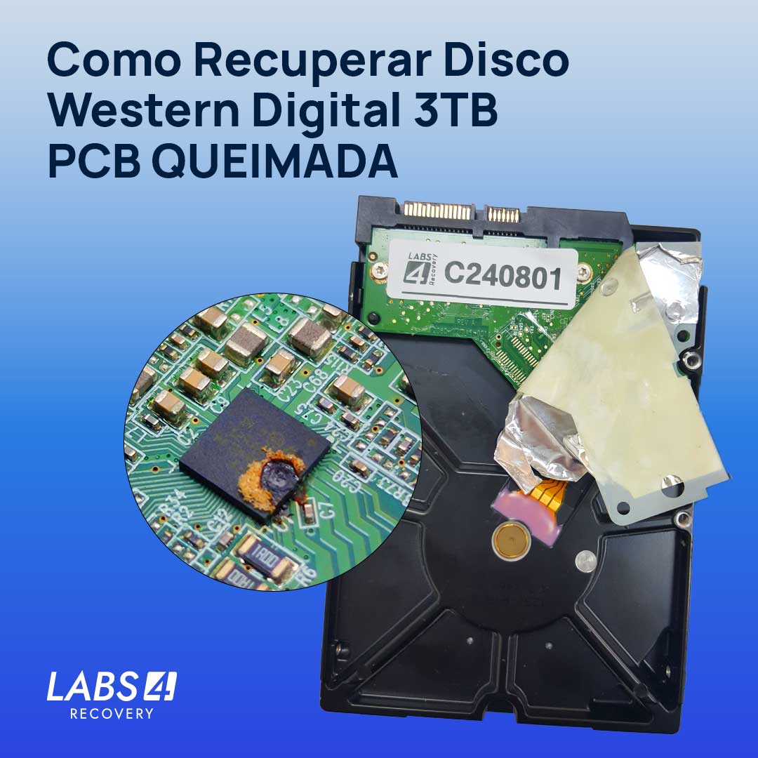 Recuperação de Dados Disco Rígido Western Digital