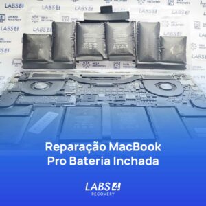 Reparação de MacBook Pro com Bateria Inchada