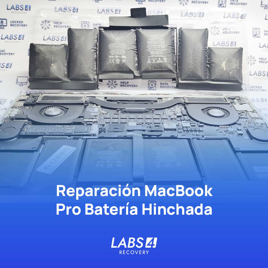 Reparación de MacBook Pro con Batería Hinchada