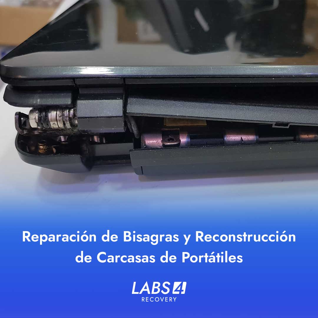 Reparación de Bisagras y Reconstrucción de Carcasas de Portátiles