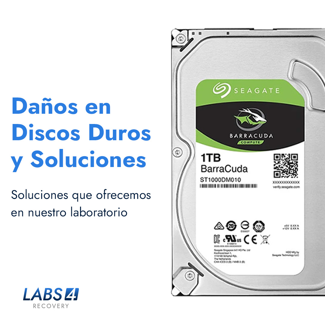 Recuperación de Datos: Daños en Discos Duros y Soluciones