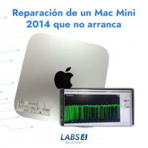 Reparación de un Mac Mini A1347 2014 que no arranca