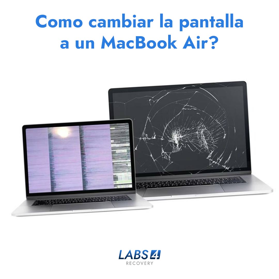¿Cuánto cuesta cambiar la pantalla a un MacBook Air?