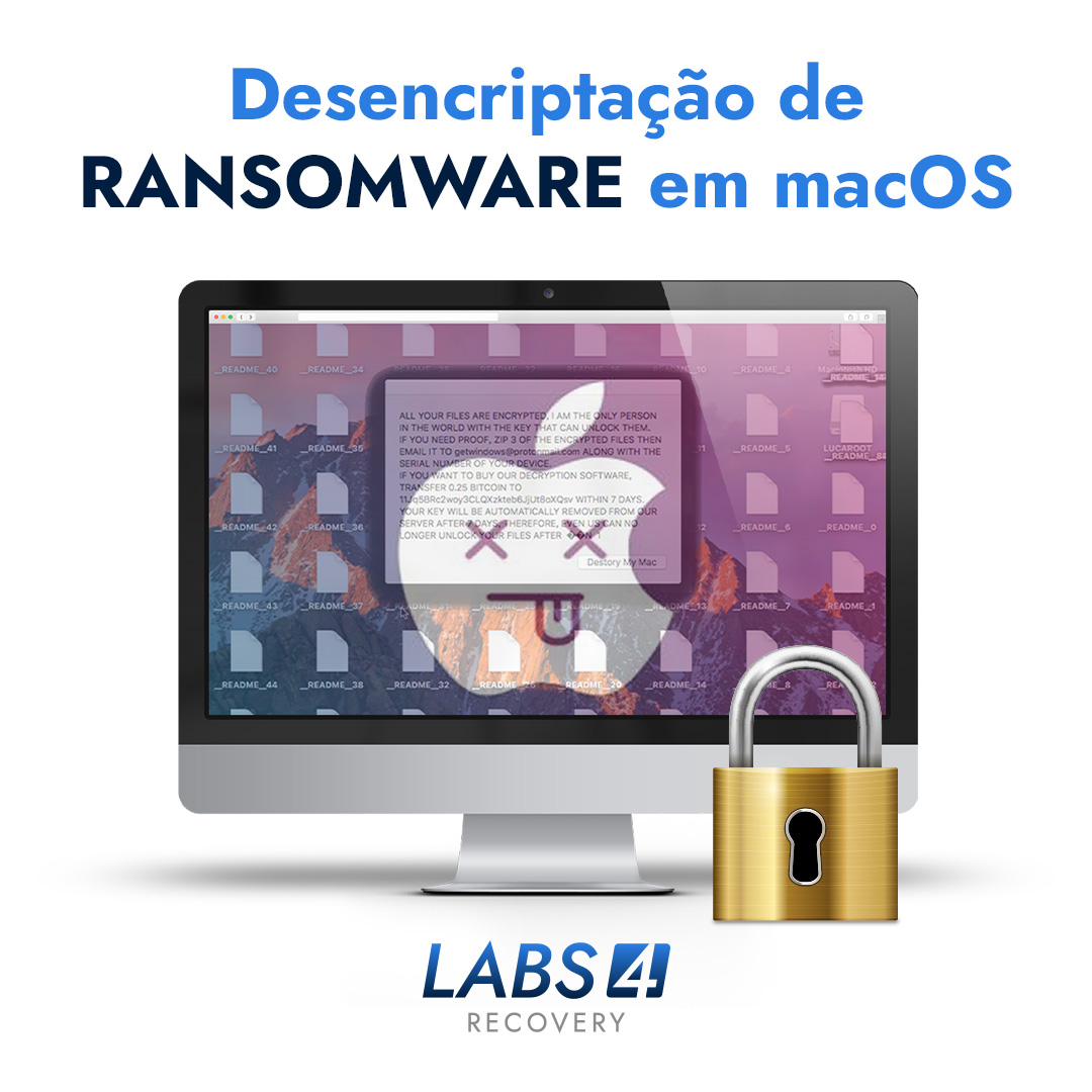Desencriptado de Archivos Afectados por Ransomware macOS, Desencriptação de Arquivos com Ransomware macOS