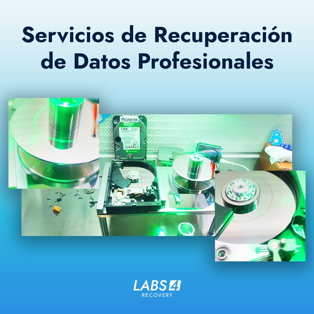 Servicios de Recuperación de Datos en España: Conoce los Servicios Profesionales de LABS 4 Recovery