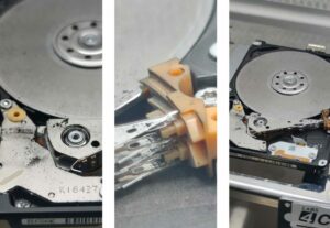Recuperar Datos de un Disco Duro USB Toshiba MQ01UBD100 con Platos Dañados por Arañazos