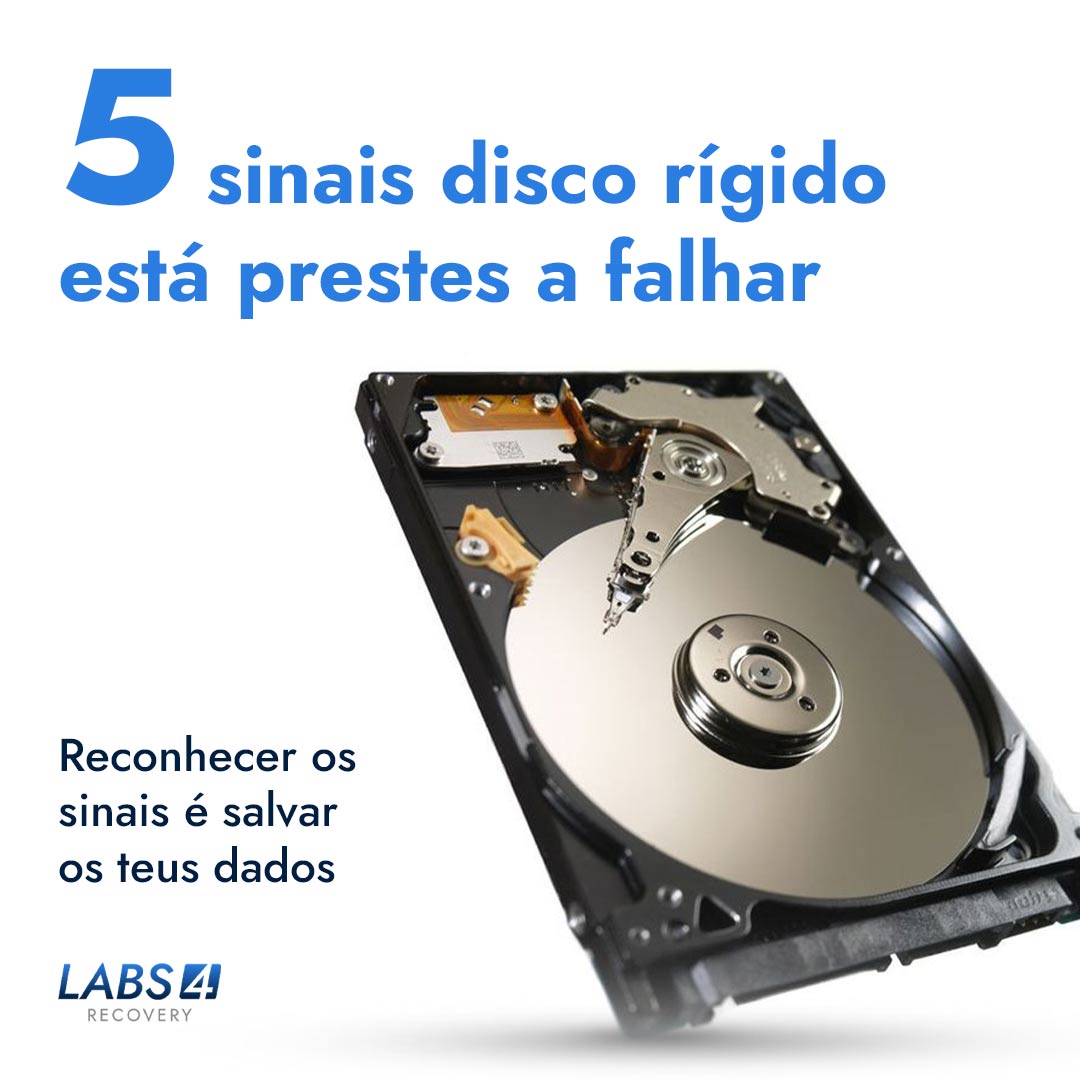 5 sinais disco rígido está prestes a falhar e o que fazer antes que seja tarde