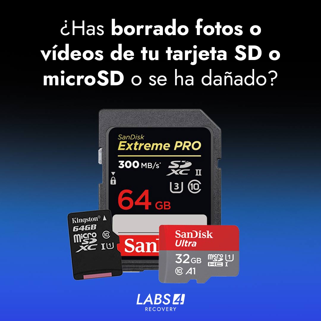 Cómo recuperar datos borrados de una tarjeta SD o microSD dañada Recuperar datos borrados de tarjeta SD