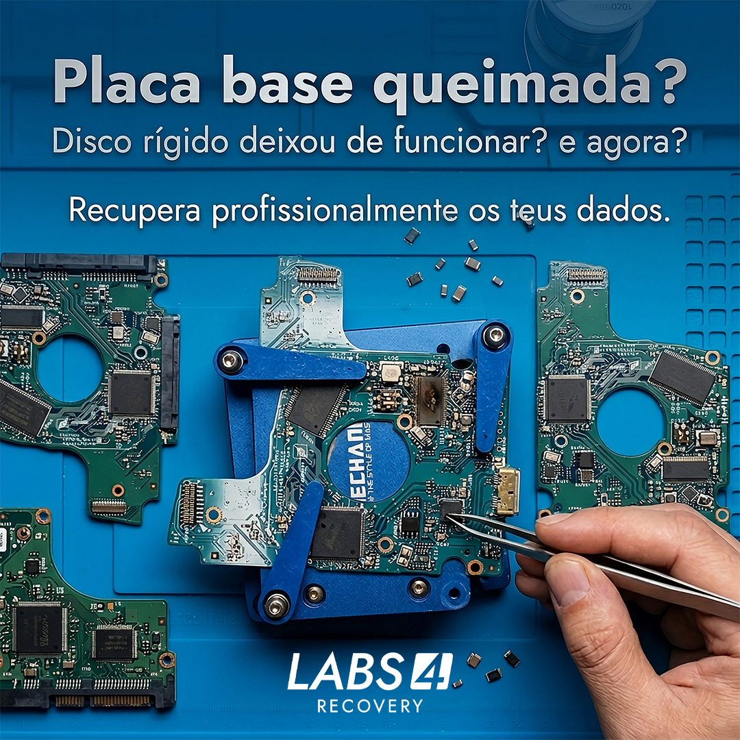 Recuperar dados em Disco rígido USB que não é reconhecido: Controlador USB Queimado na Placa Lógica Toshiba
