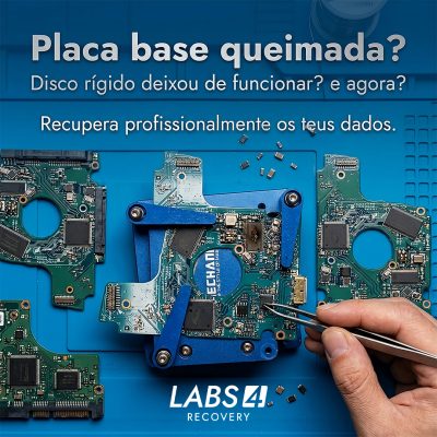 Recuperar dados em Disco rígido USB que não é reconhecido: Controlador USB Queimado na Placa Lógica Toshiba