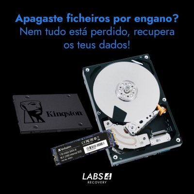 Como Recuperar ficheiros apagados de um SSD ou Disco Rígido Avariado