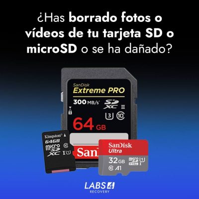 Cómo Recuperar datos borrados de tarjeta SD o microSD dañada