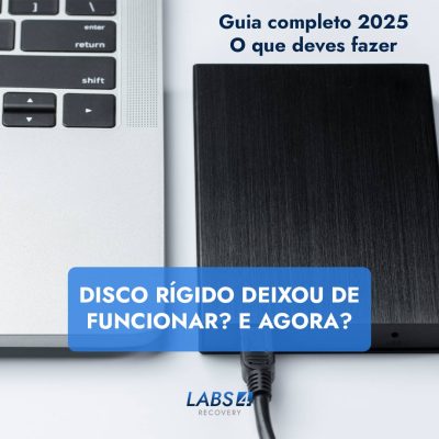 O meu disco rígido deixou de funcionar, o que fazer? – Guia completo 2025