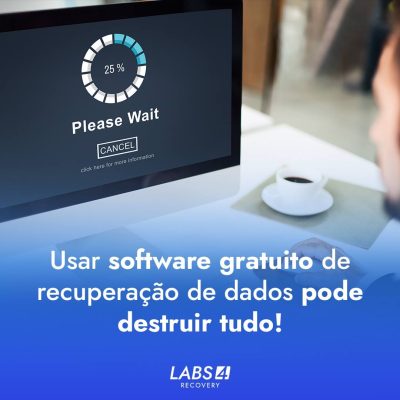 Os riscos de usar software gratuito de recuperação de dados e o que pode correr mal