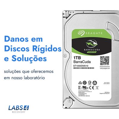 Recuperação de Dados Danos em Discos Rígidos e Soluções