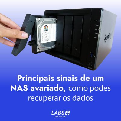 Recuperación de datos en NAS averiado (Synology, QNAP, TrueNAS, Asustor)
