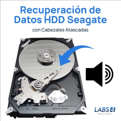Recuperar de Datos Disco Duro Seagate 500GB ST500DM002 con Cabezales Atascadas