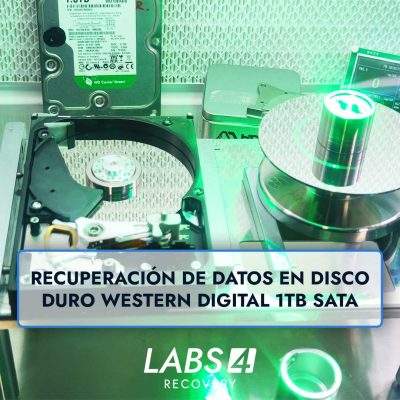 Recuperar datos en Disco Duro Western Digital 1TB SATA WD10EADS