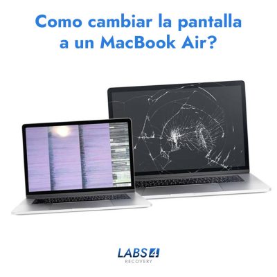 ¿Cuánto cuesta cambiar la pantalla a un MacBook Air?